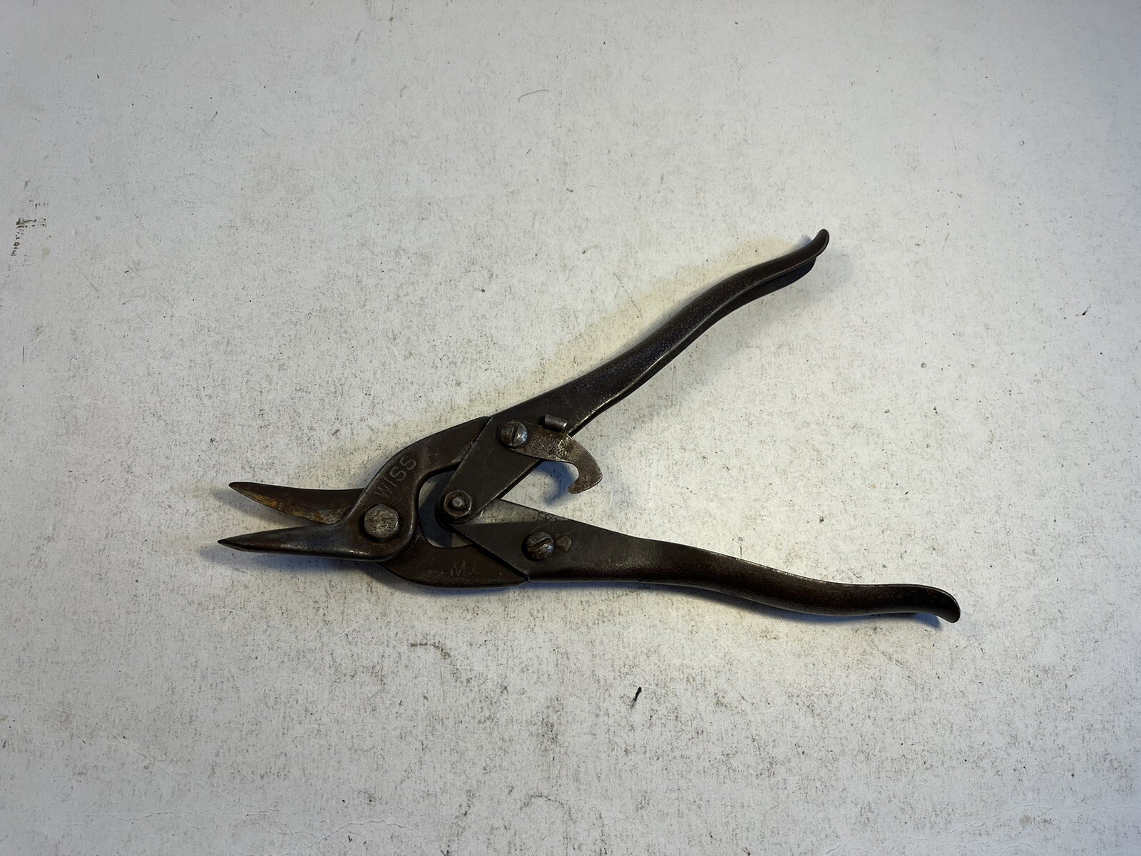 Vintage WISS M1 Tin Snips Sheet Metal Master Scissors Forged Steel USA