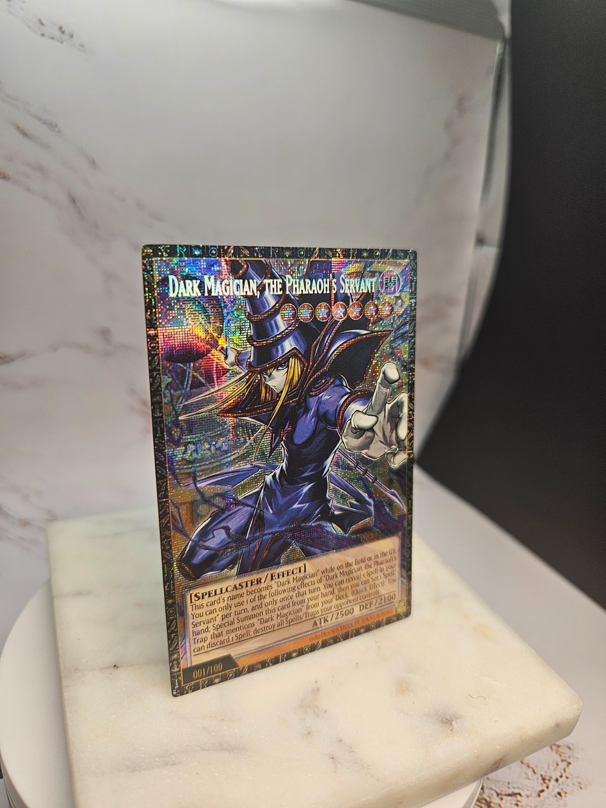 Dark Magician the Pharaoh’s Servant *ENGLISH* Grand Master Starlight Overframe