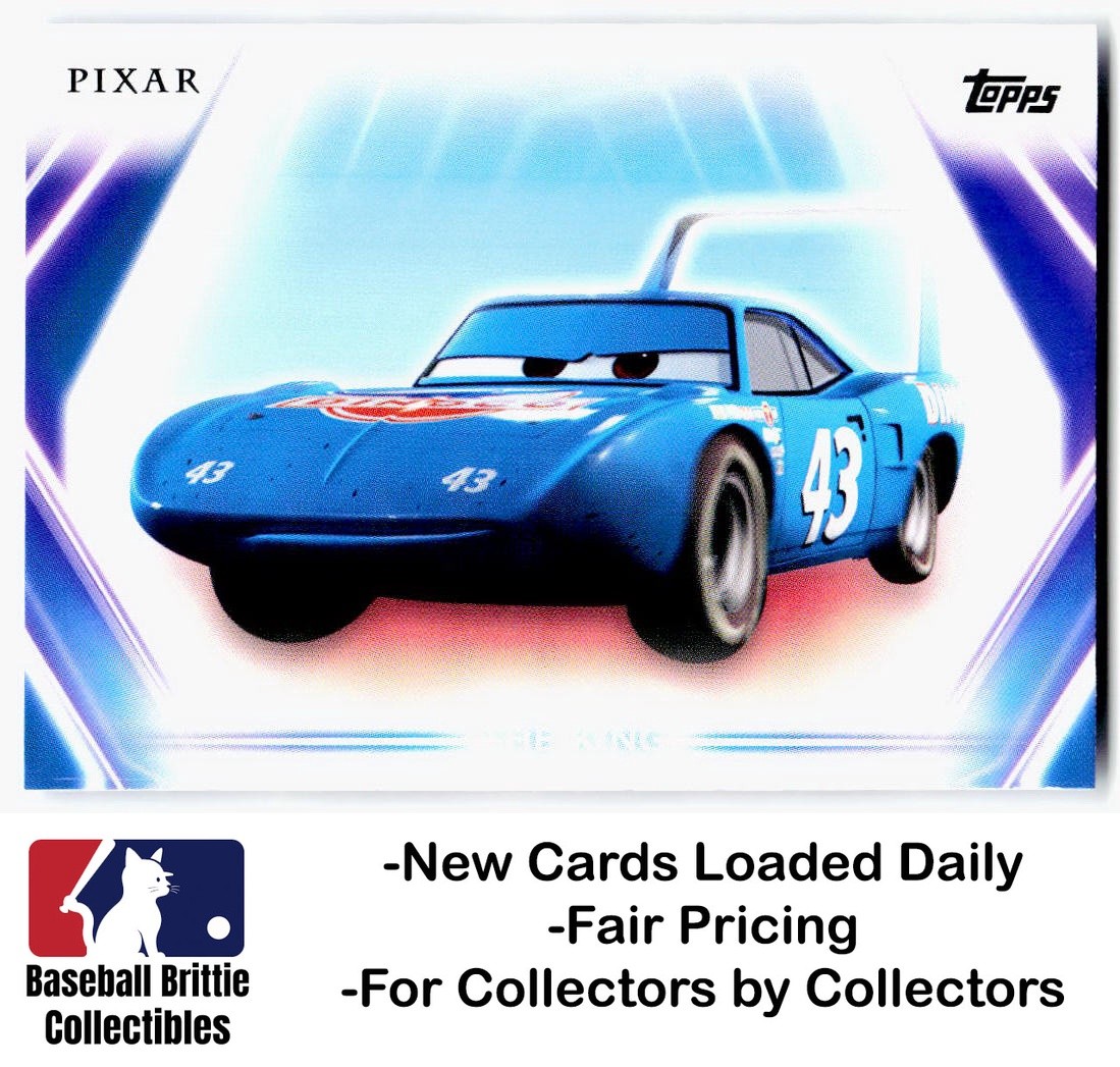 2026 Topps Disney Neon #93 The King Cars