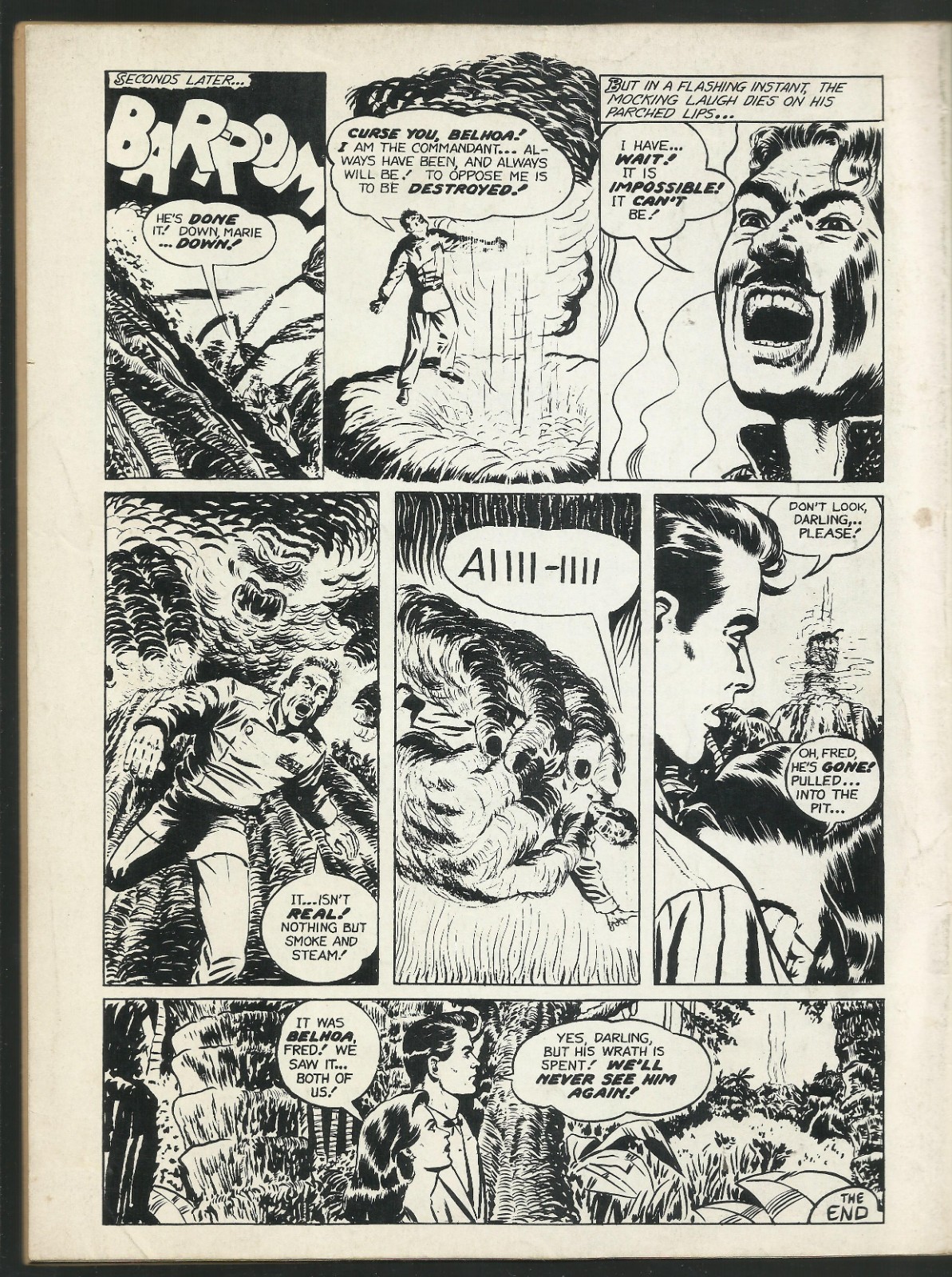 SHOCK #4 (Pre-Code Horror Reprints, Williamson & Rosenberger Art) Stanley, 1969