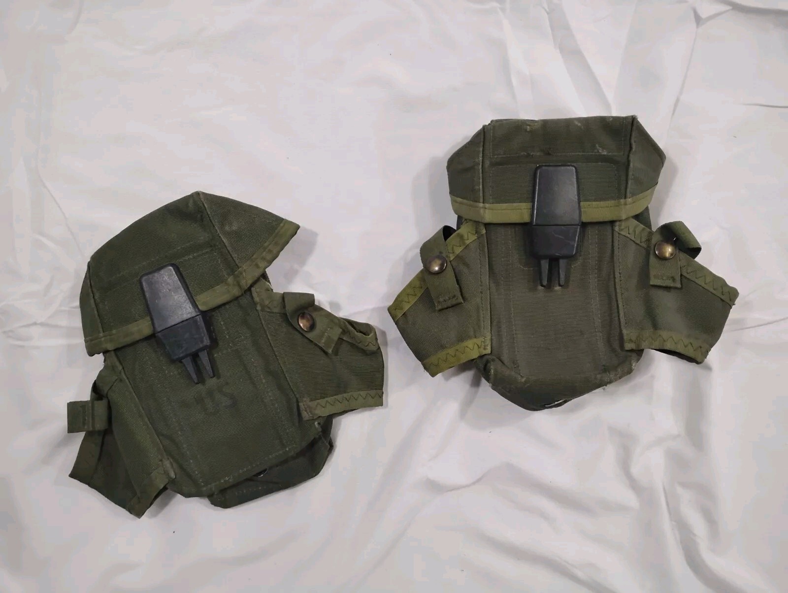 2 – US Military Alice Magazine Pouch LC1 Small Arms Ammo Case 30 LCI Mag Green
