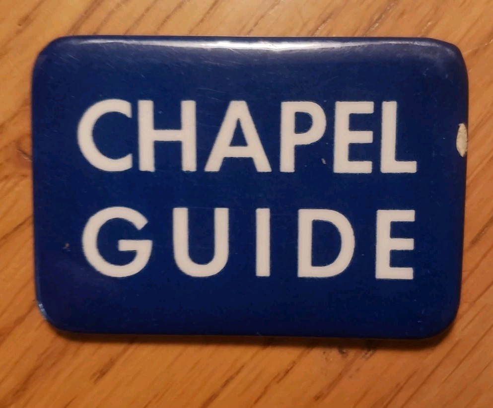 Chapel Guide Pin not much else known possibly Military