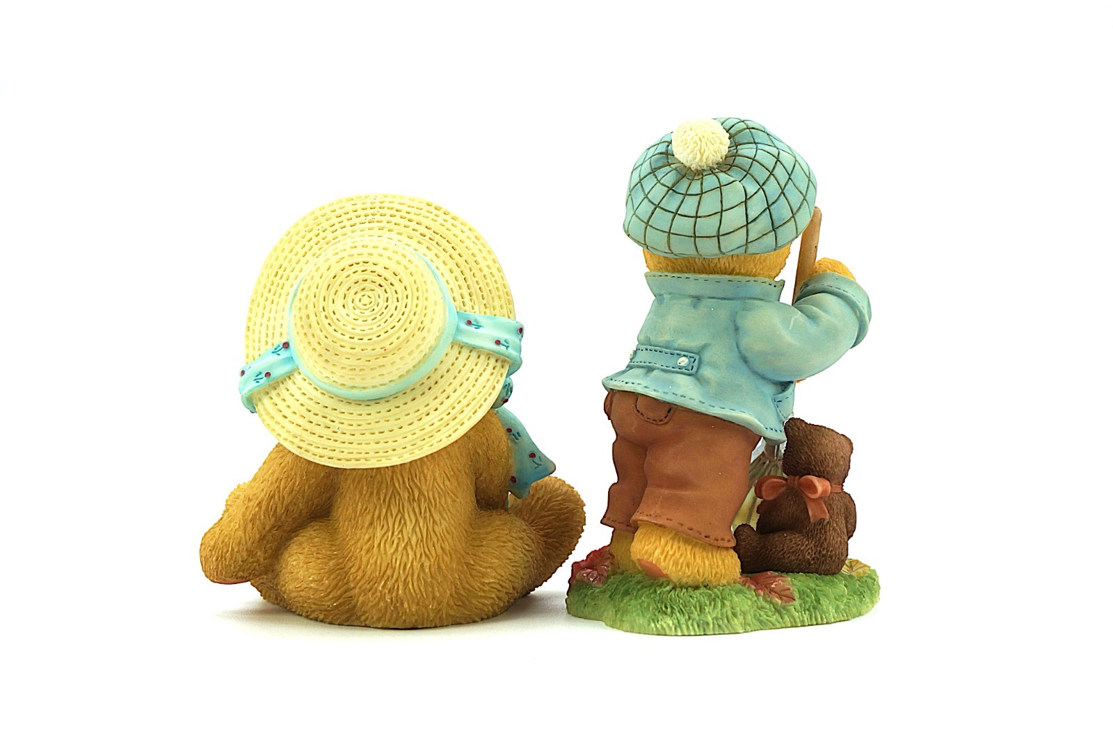 Cherished Teddies Sedley & Cecilia 1999 Figurines 2pc Vintage Set