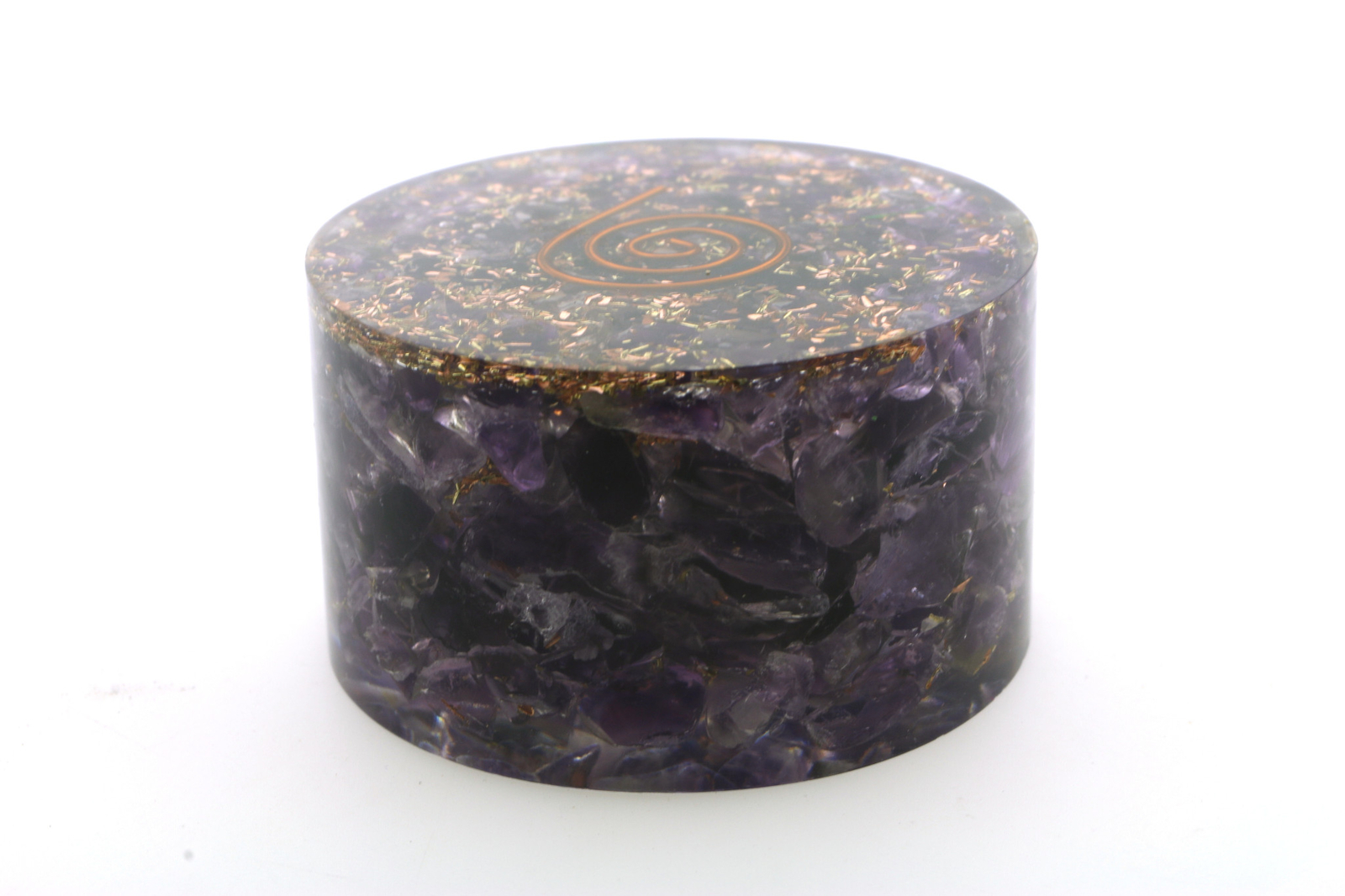 Amethyst Orgone Tower Buster 1.75″ EMF Protection Energy Generator
