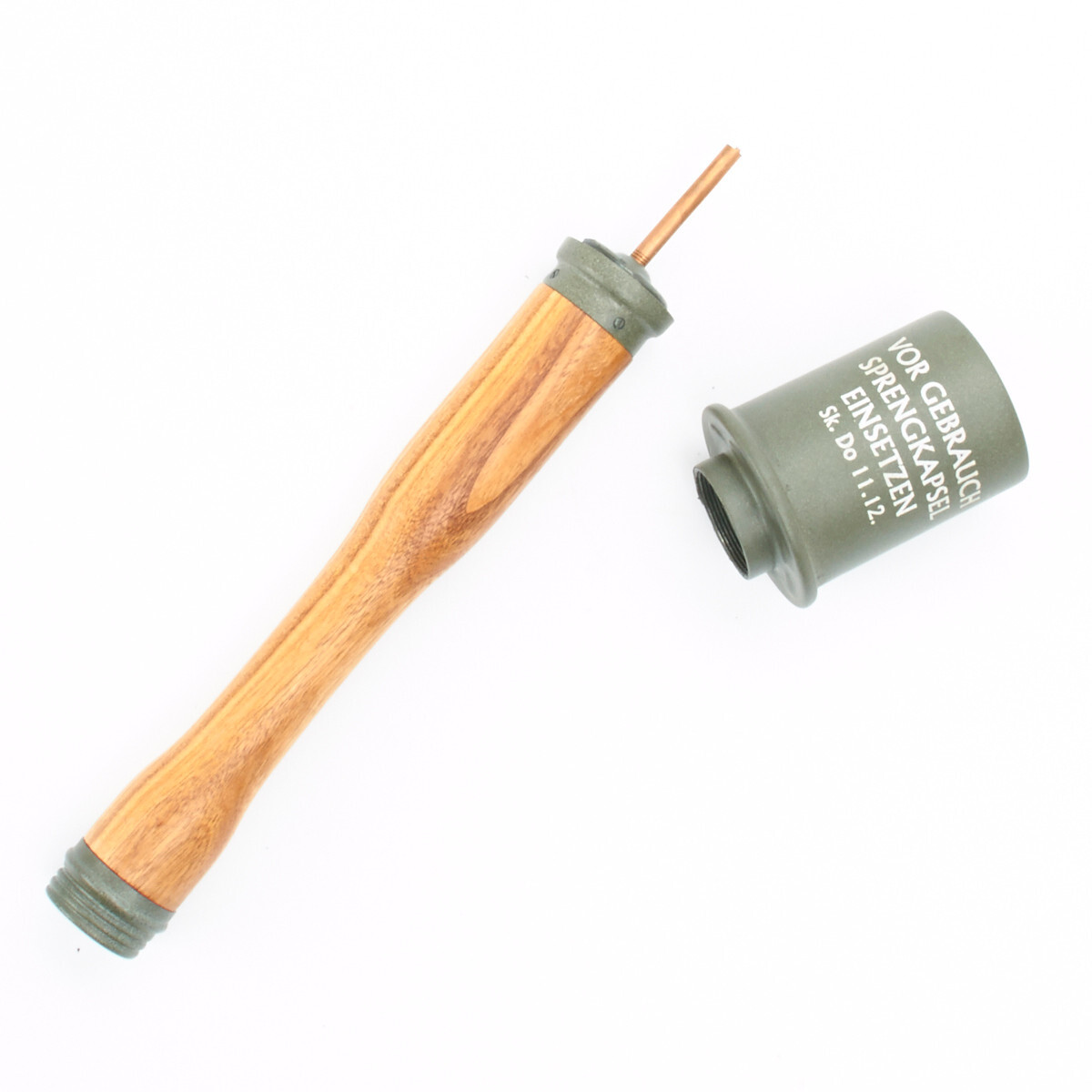 German WWII Reproduction Inert M24 Stick Grenade – Novelty Decoration Toy
