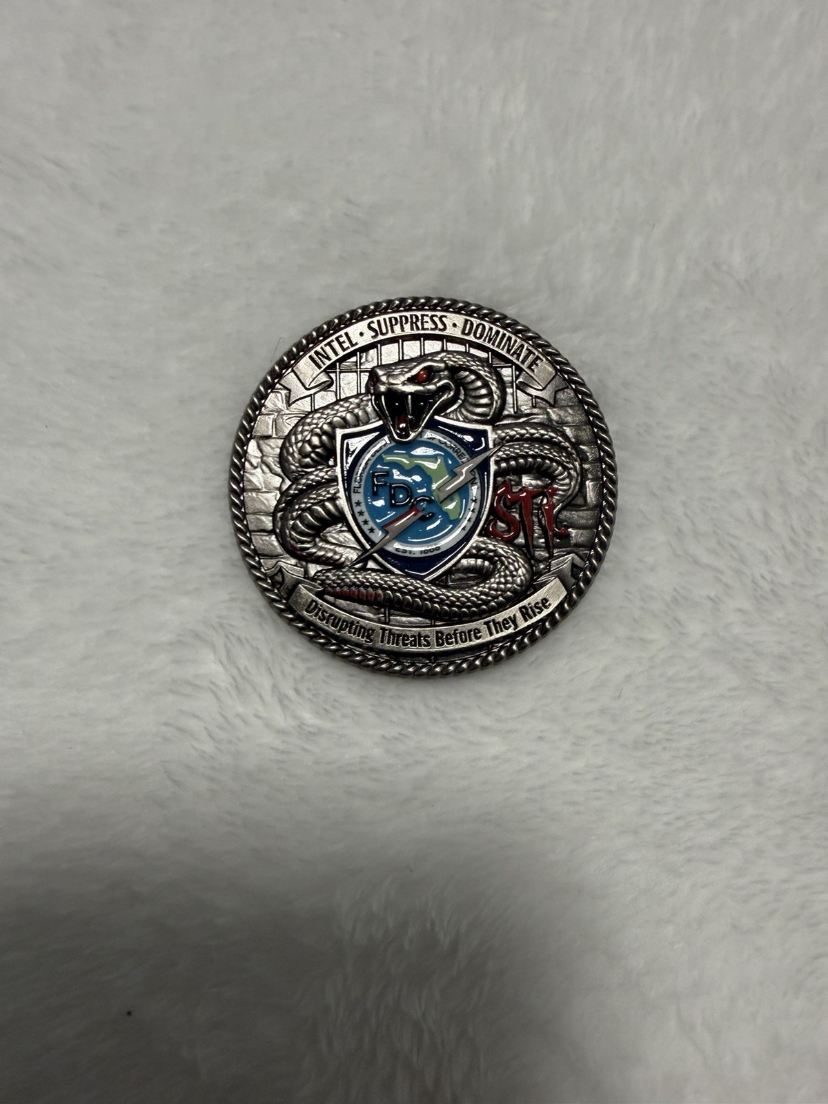 Florida DOC Security Threat intelligence Unit Coin “we See What Others Miss”