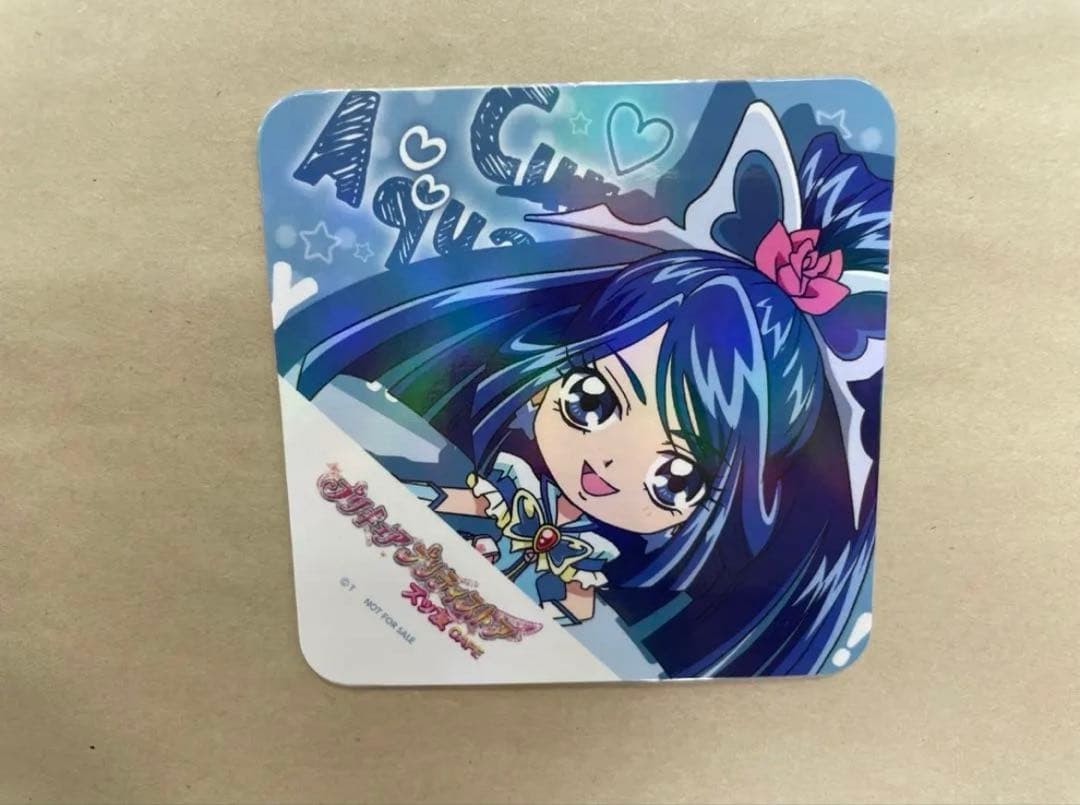 Precure Friends Cafe Coaster Set: Cure Dream, Cure Lemonade, Cure Aqua