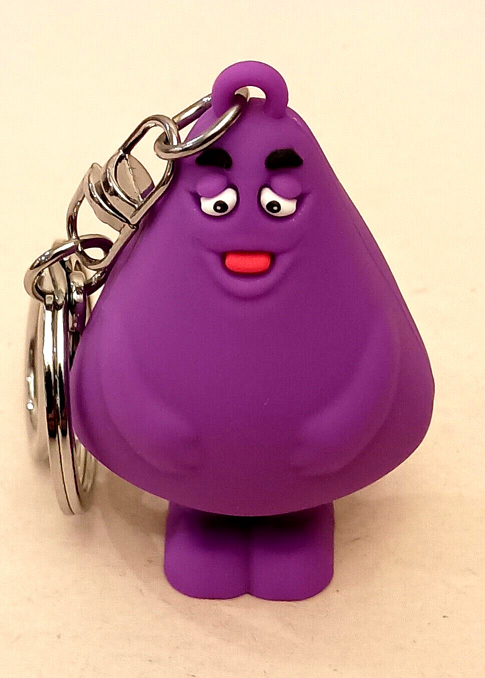 McDonald’s Restaurants Purple Grimace Fast Food Employee Key Chain NOS New