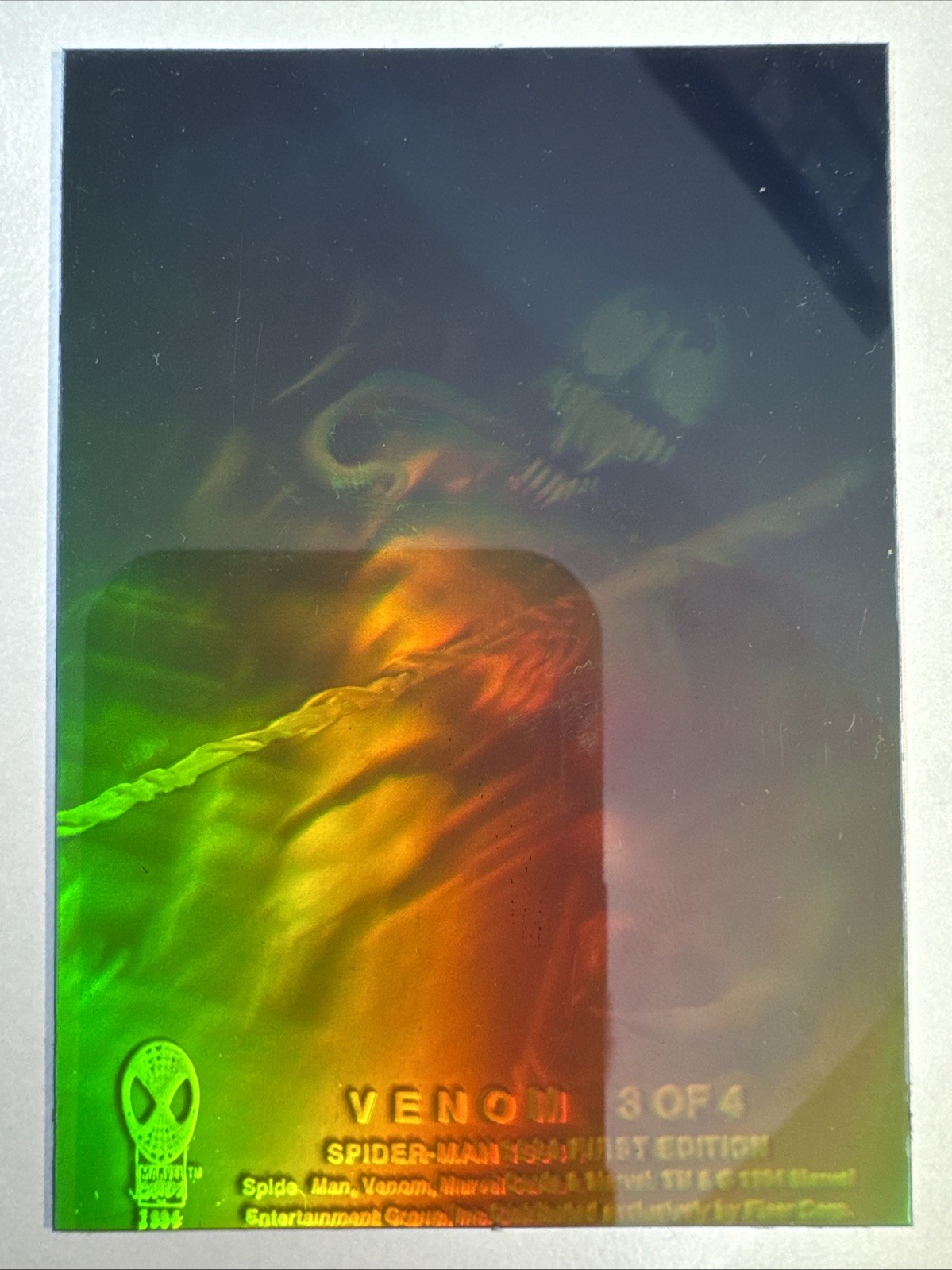 1994 Fleer The Amazing Spider-Man | Venom Hologram Card #3 of 4