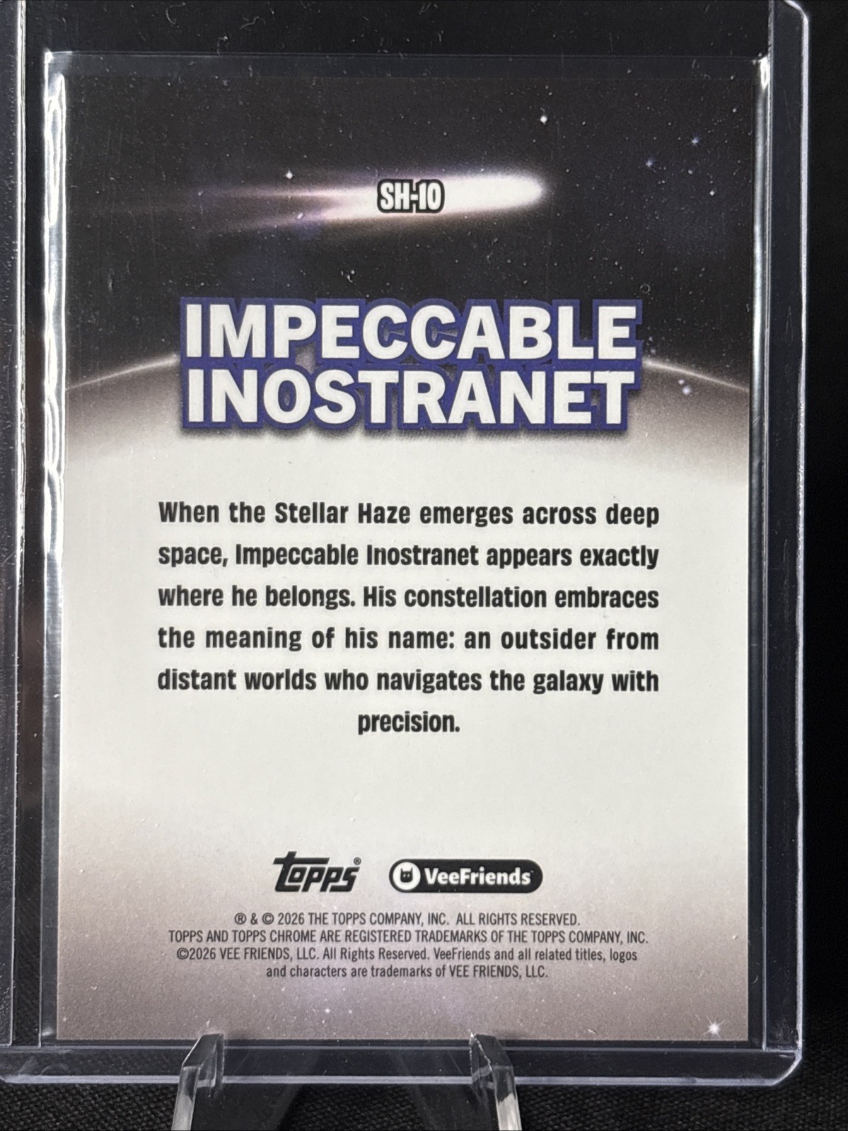 2026 Topps Chrome VeeFriends Stellar Haze SP Impeccable Inostranet #SH-10