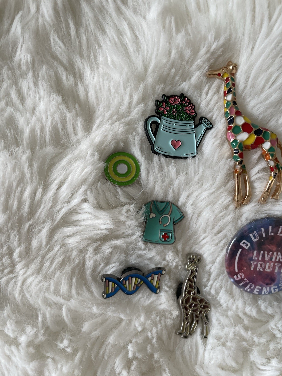 Pin Badge Brooch Bundle Mixed Joblot Metal & Enamel Multicolour Unisex Adults