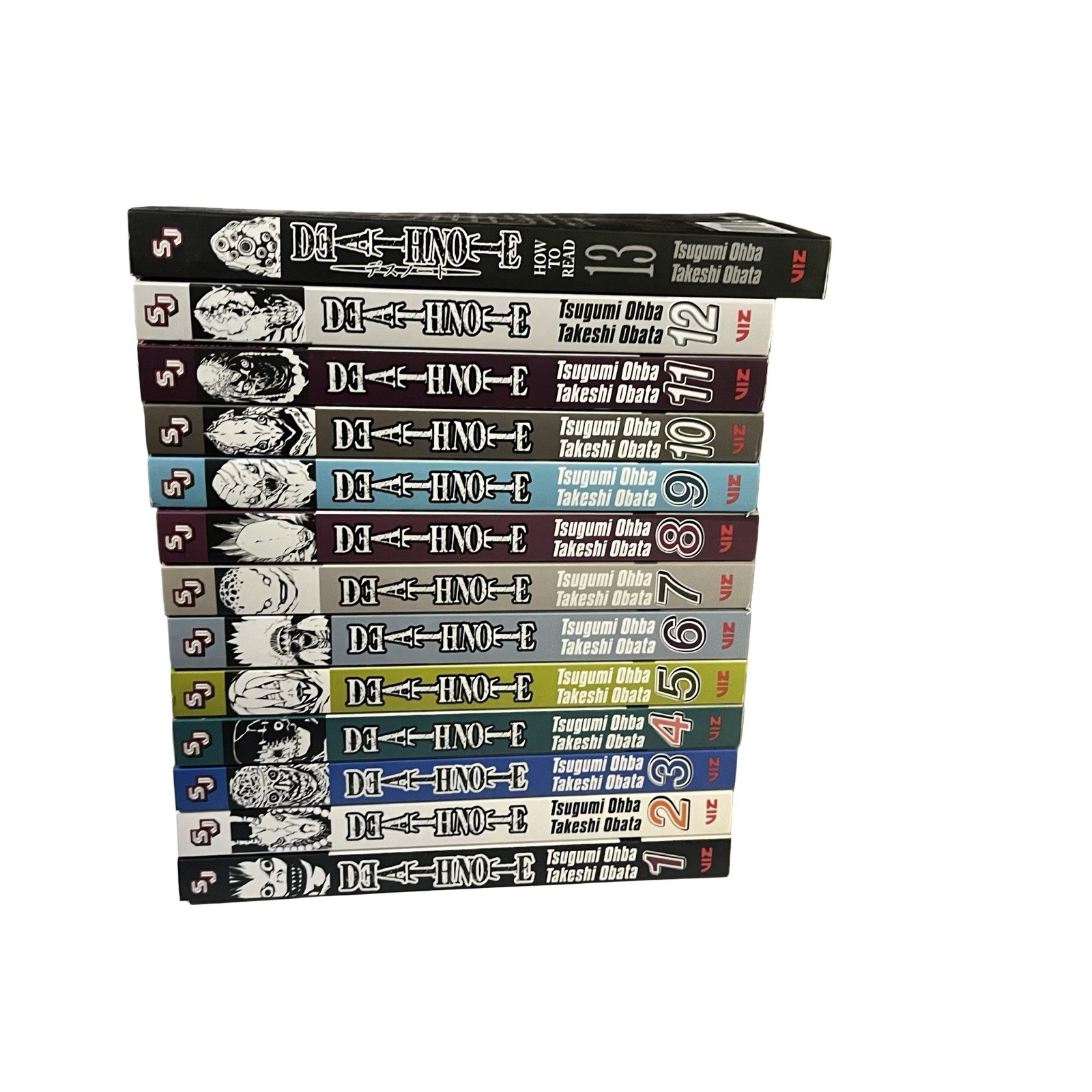 Death Note English Manga Volumes 1-13 Complete Set Ohba Shonen Jump Viz Media
