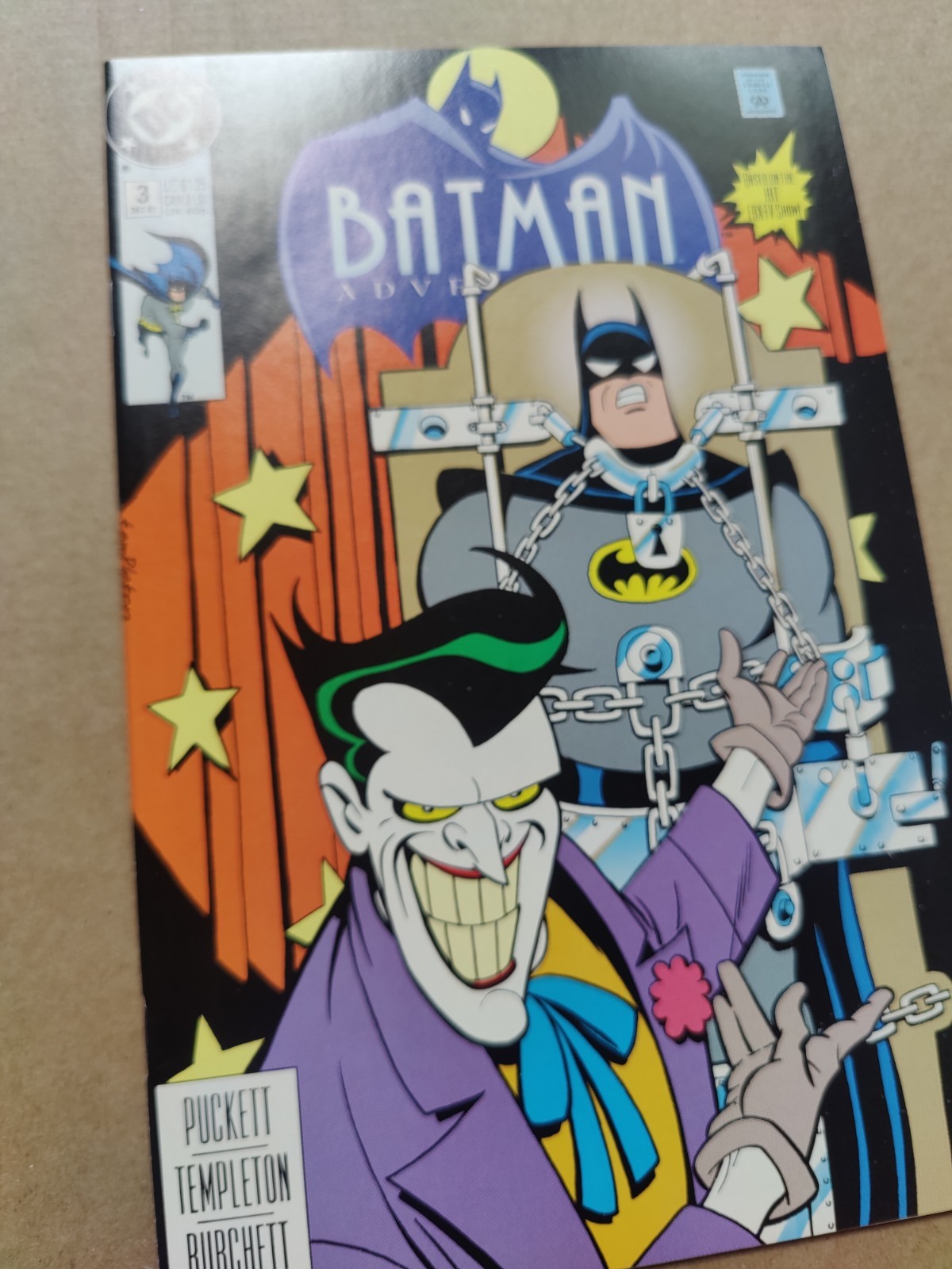 Batman Adventures #3 Sharp NM Beautiful Copy 9.4+ 1992 DC Joker Cover