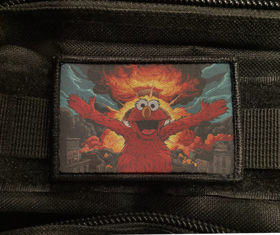 Not Lazy Sloth Patch Meme Energy Efficient Morale Tactical Hook [sub]