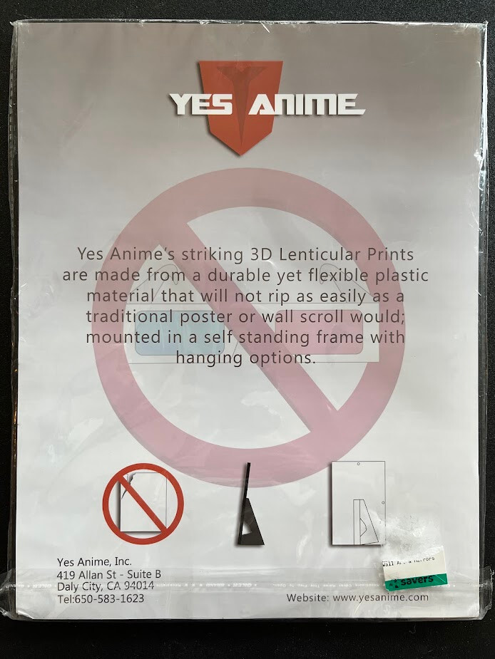 Yes Anime 3D Print: Is It Wrong to Try to Pick Up Girls in a Dungeon? 11″ x 13″