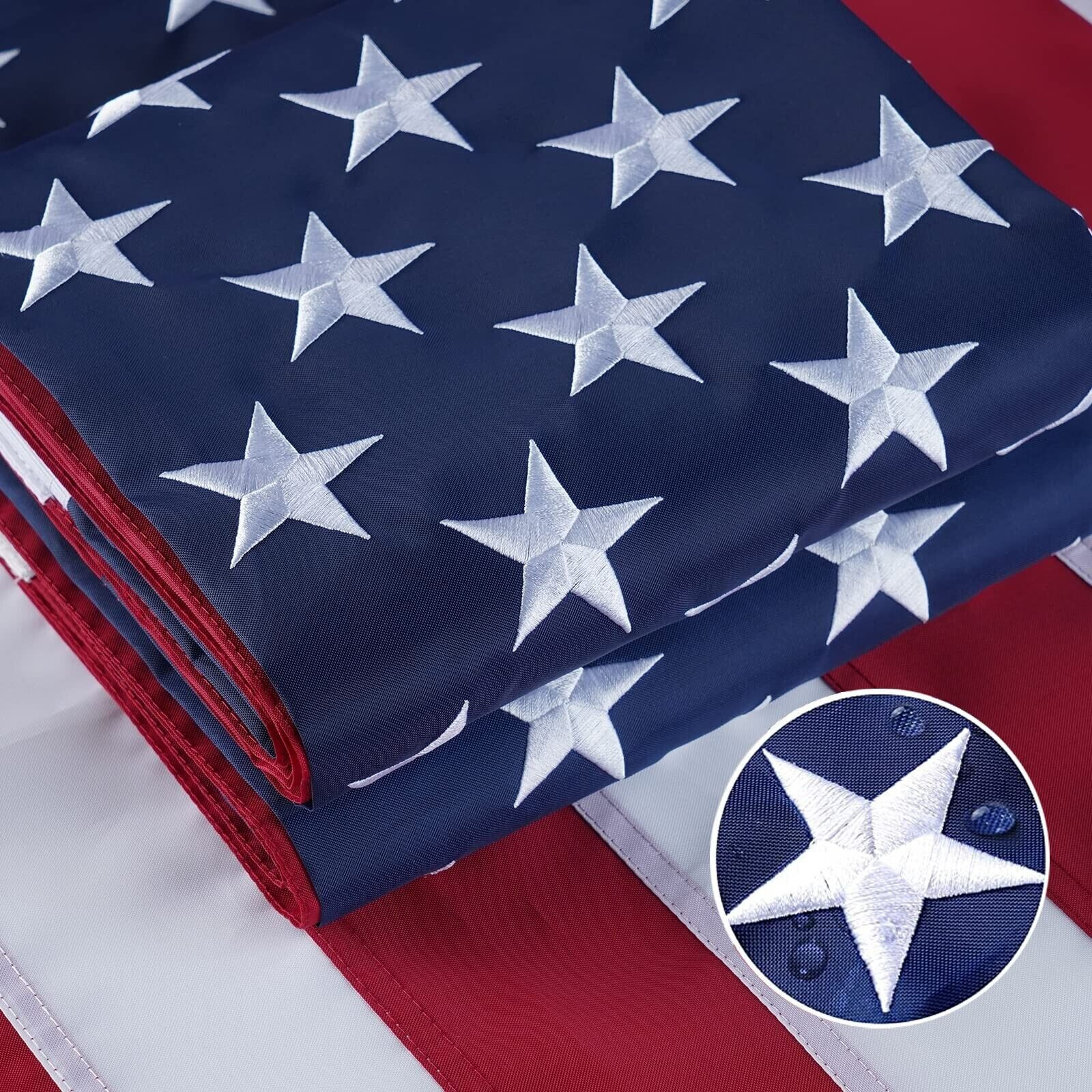 US American Flag 4×6 Quality Made USA Flag Embroidered United States Flag