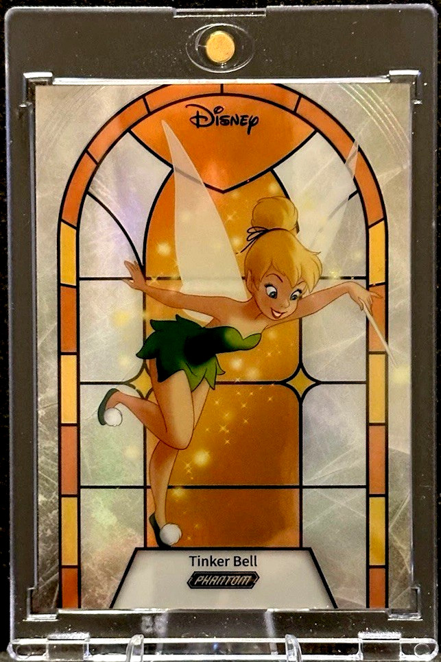 Tinker Bell 2025 Kakawow Phantom Disney Stained Glass Orange #PD-GLO-60 /50