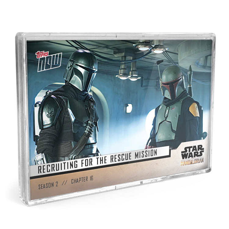 2020 Star Wars: The Mandalorian TOPPS NOW 5-Card Pack Season 2 S2 Chapter 16