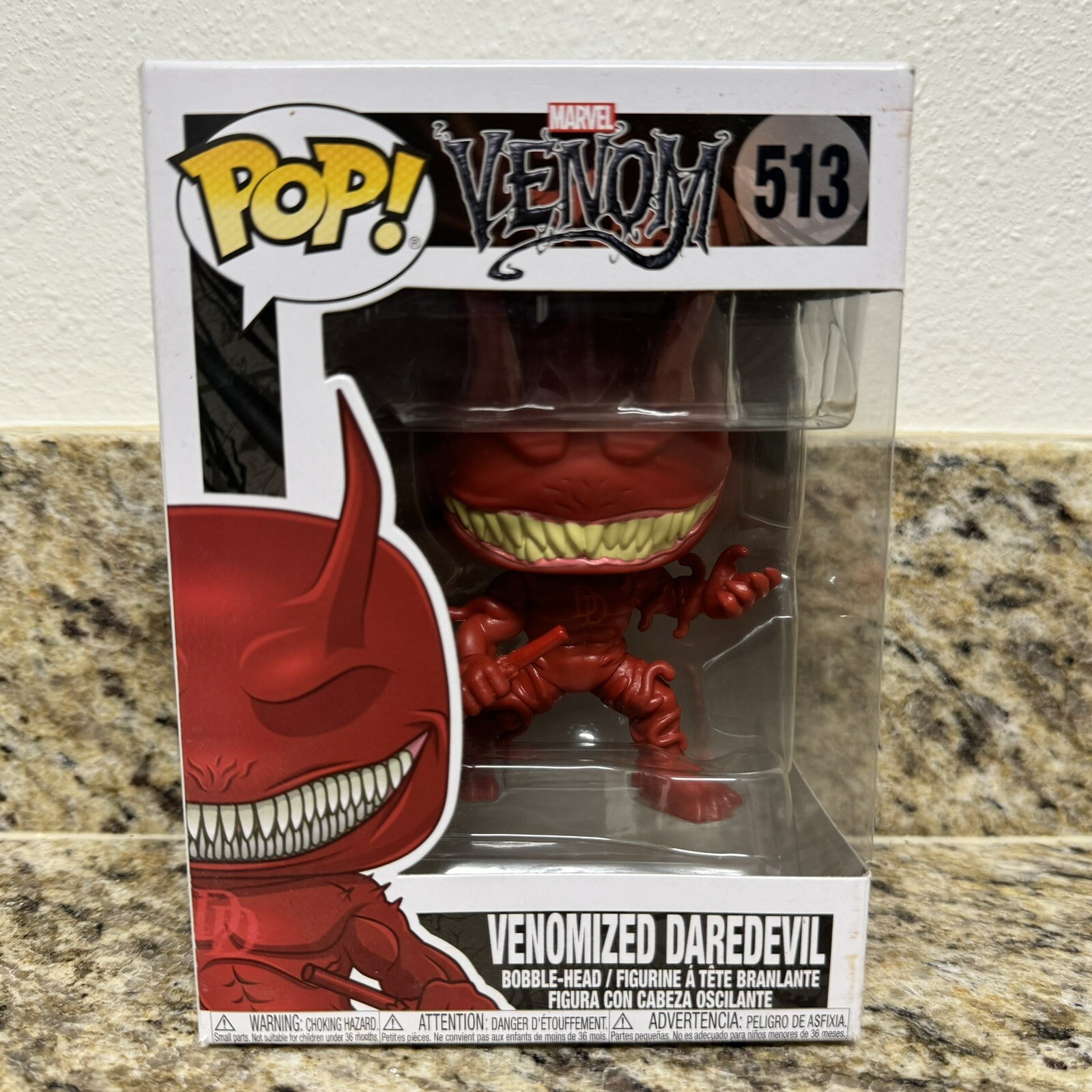 Funko Pop! Vinyl: Marvel – Venomized Daredevil – #513 – Brand New / Un-Opened