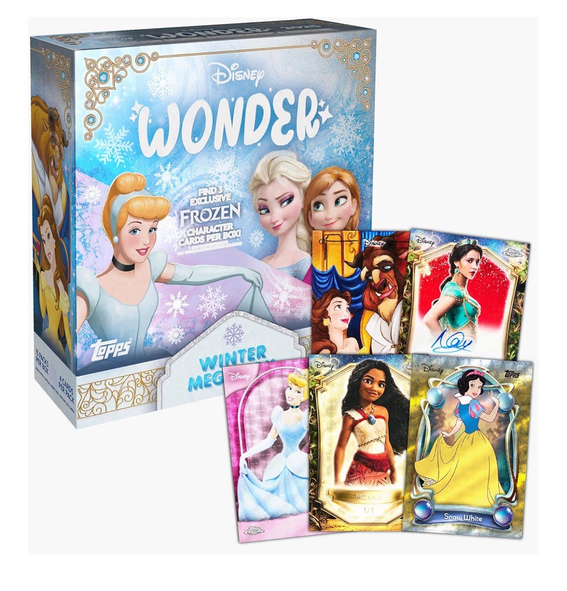 2025 TOPPS DISNEY WONDER MEGA BOX FACTORY SEALED
