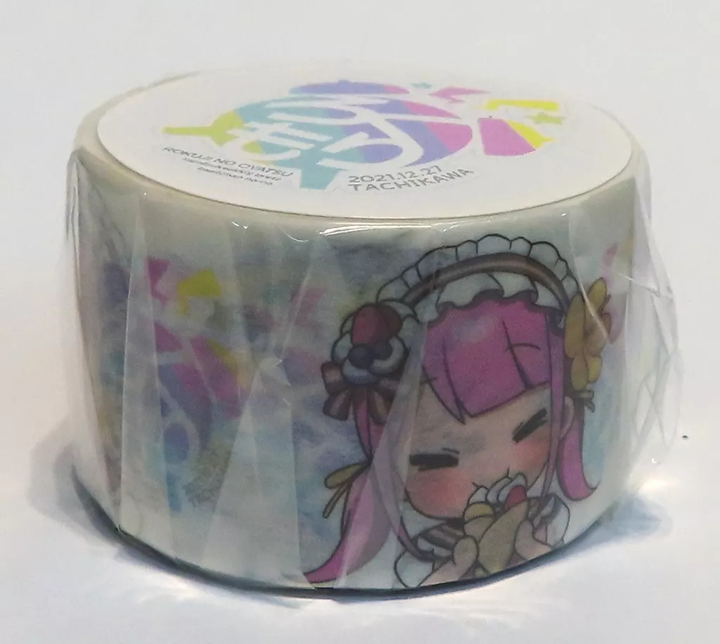 6 O’clock Snack Masking Tape Sticker SDver. 2021 Rokumori Collection Brand: Un