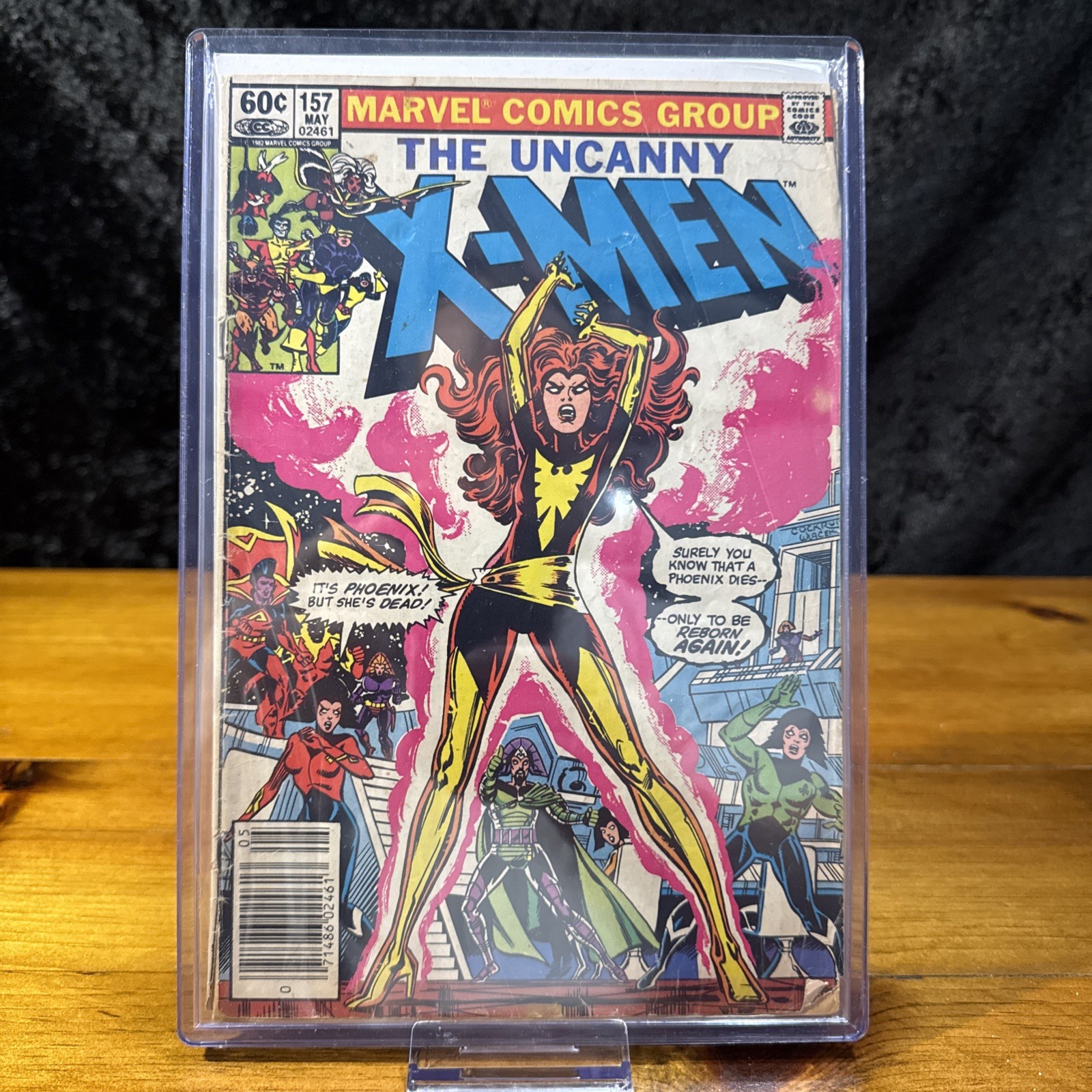 X-Men 157 Newsstand Phoenix Reborn, Starjammers