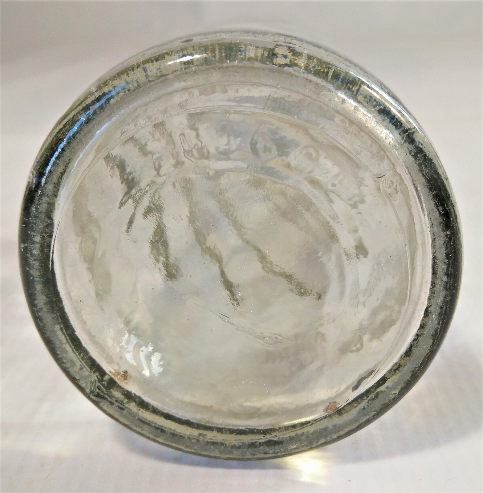 Pepsi-Cola Bottle 16 Oz One Pt Return For Deposit Money Back Soda Pop Clear Vtg
