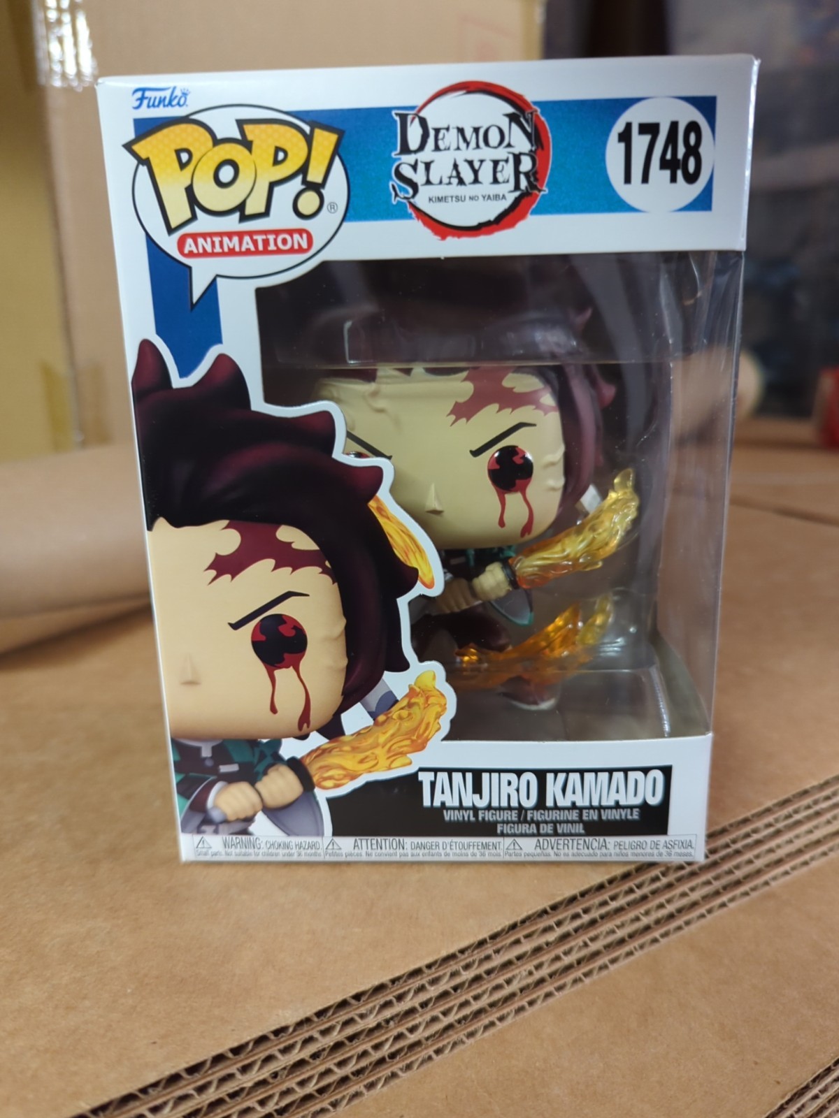 Funko Pop! Vinyl: Demon Slayer: Kimetsu no Yaiba – Tanjiro Kamado #1748