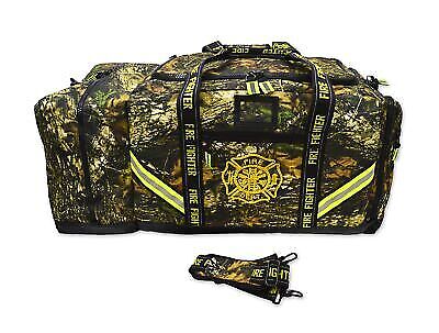 Lightning X Premium Camouflage 3XL Firefighter Step-In Gear Bag w/ Helmet Compar