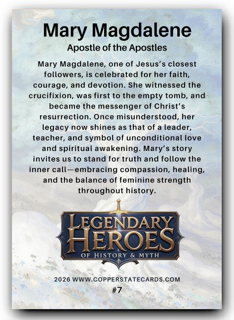 2026 Legendary Heroes of History & Myth Mary Magdalene, Apostle of the Apostles