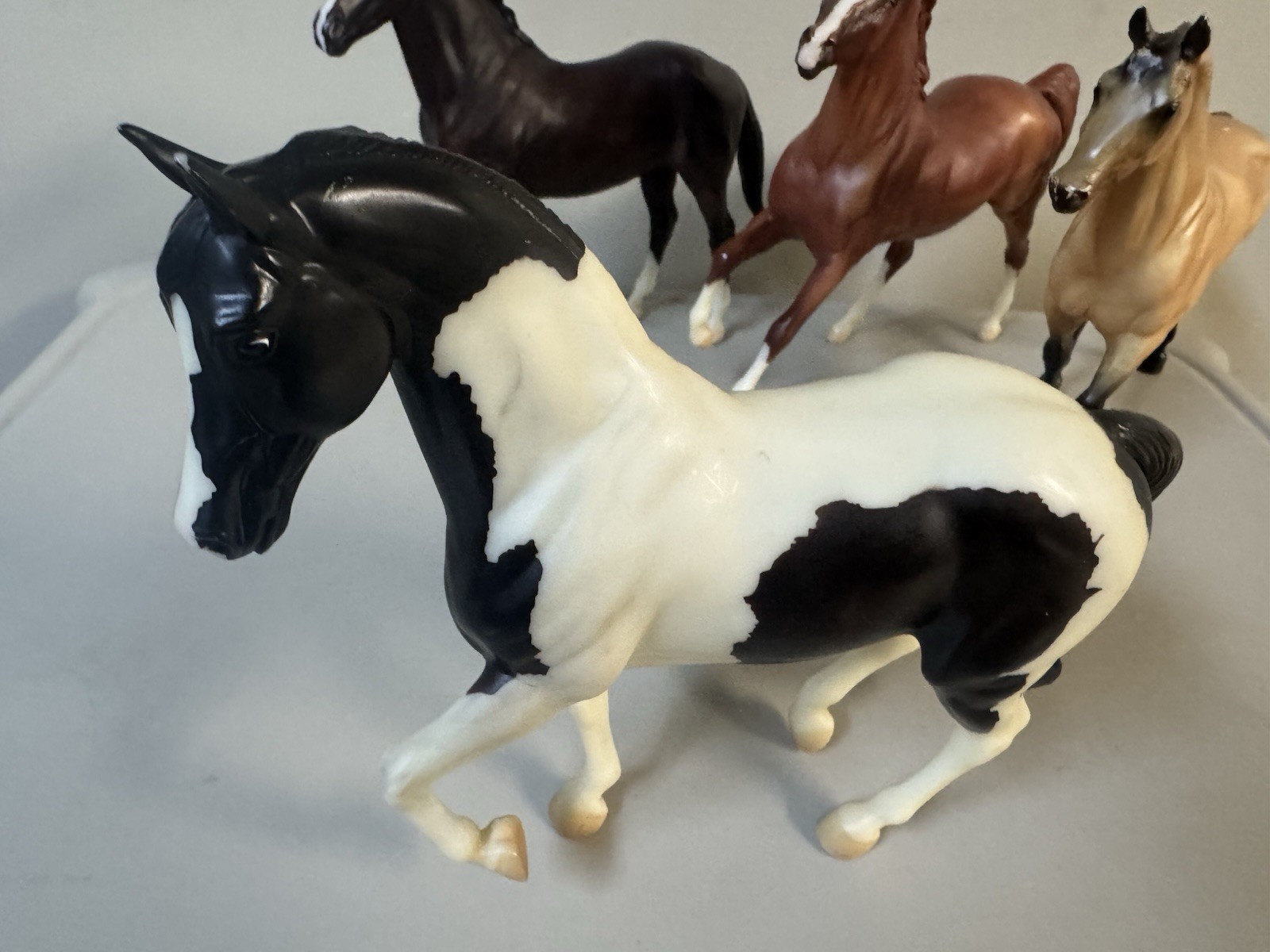 Breyer Bonanza/Ponderosa Rare TSC 2009 Classic PONDEROSA Horse 4Pieces #300311