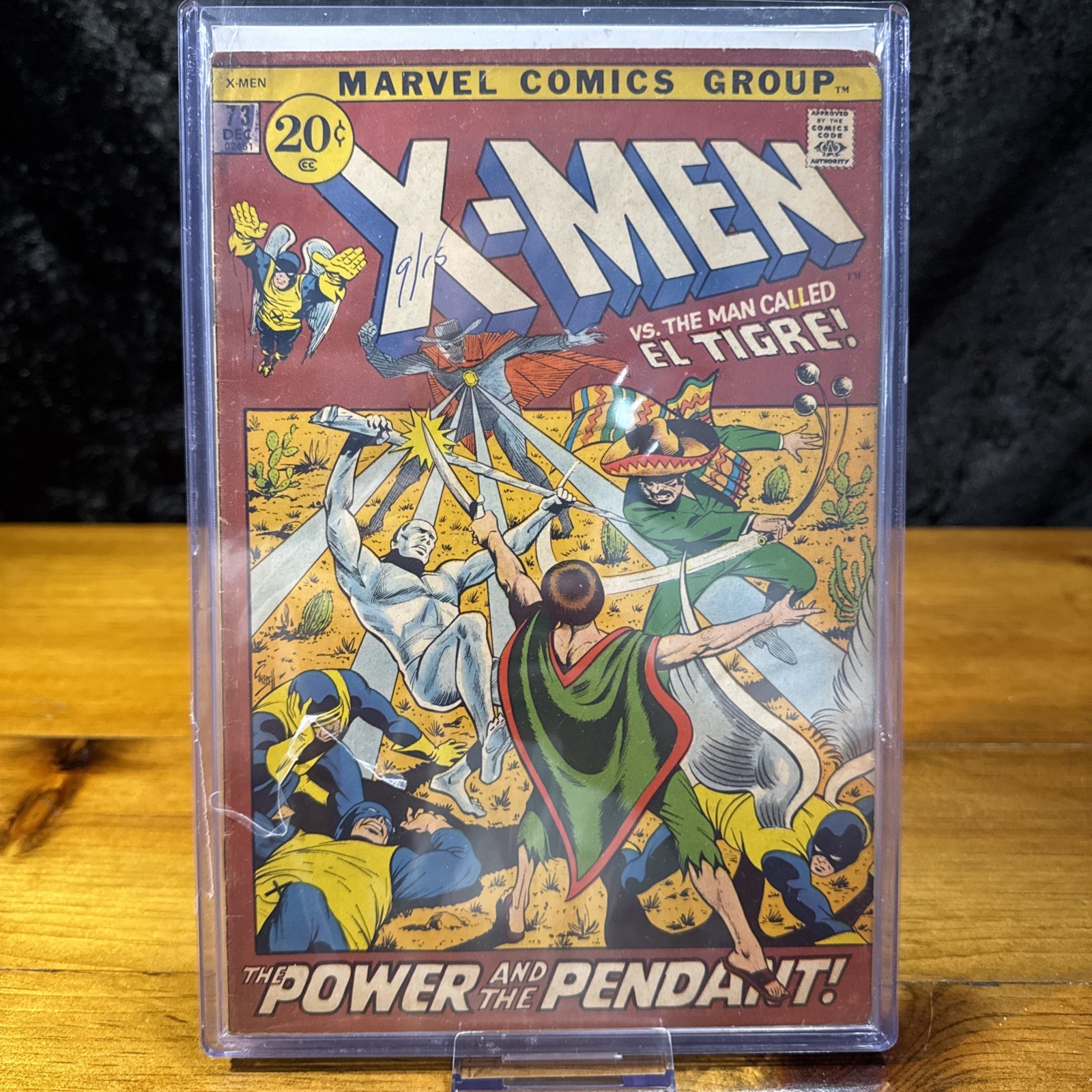 X-MEN 73 MARVEL COMIC 1971 The Power And The Pendant X MEN #73 Vintage