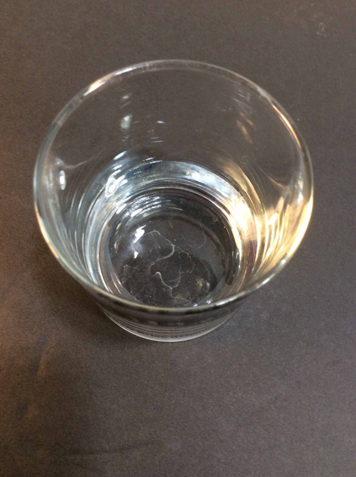 BAILEY’S Irish Cream Etched Clear & Black Rock Low Ball Glass Barware