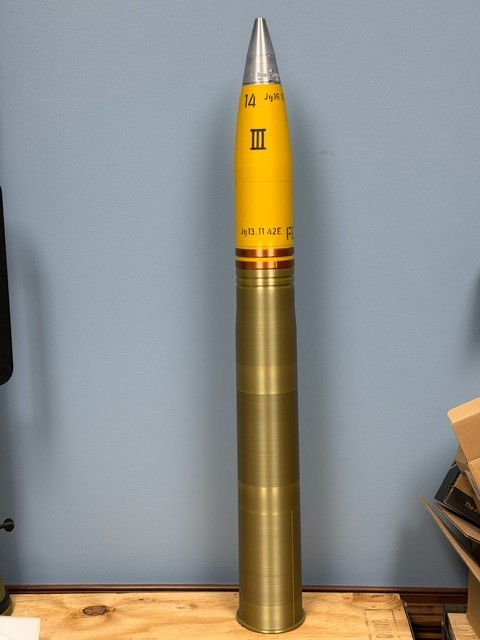 WW2 German 8.8cm KwK 36 Spgr.39 Tiger Tank Shell 3D Printed Replica US Made