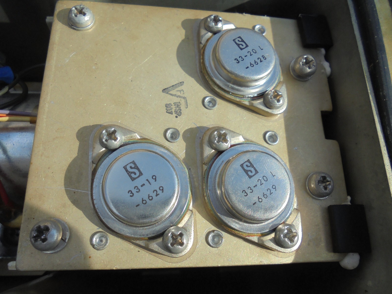 Engine Generator Regulator Vap-Air 28Volt 100Amp P/N 26440001-03 (Parts Only)
