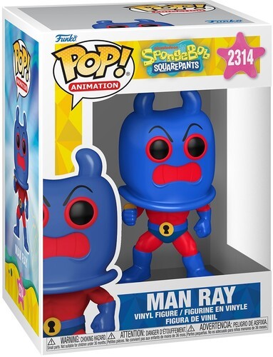 Funko POP! Animation: SpongeBob SquarePants – Man Ray [New Toy] Vinyl Figure,