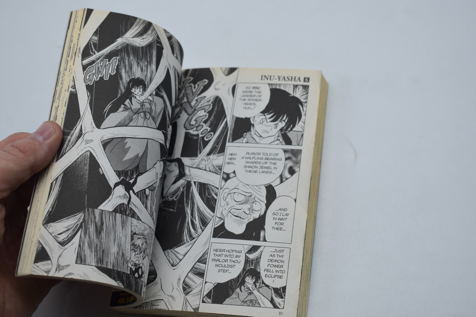 Inuyasha Vol 5 Manga Anime FAST SECURE US SHIP YES