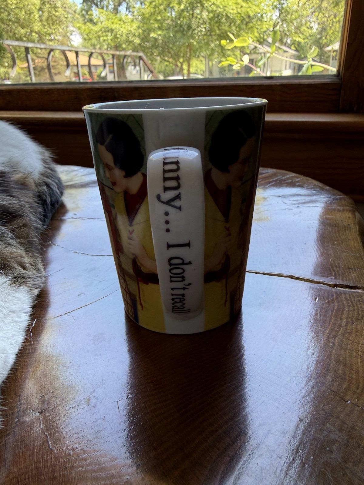 Anne Taintor Funny…I Don’t Recall Asking For Your Opinion Porcelain Mug