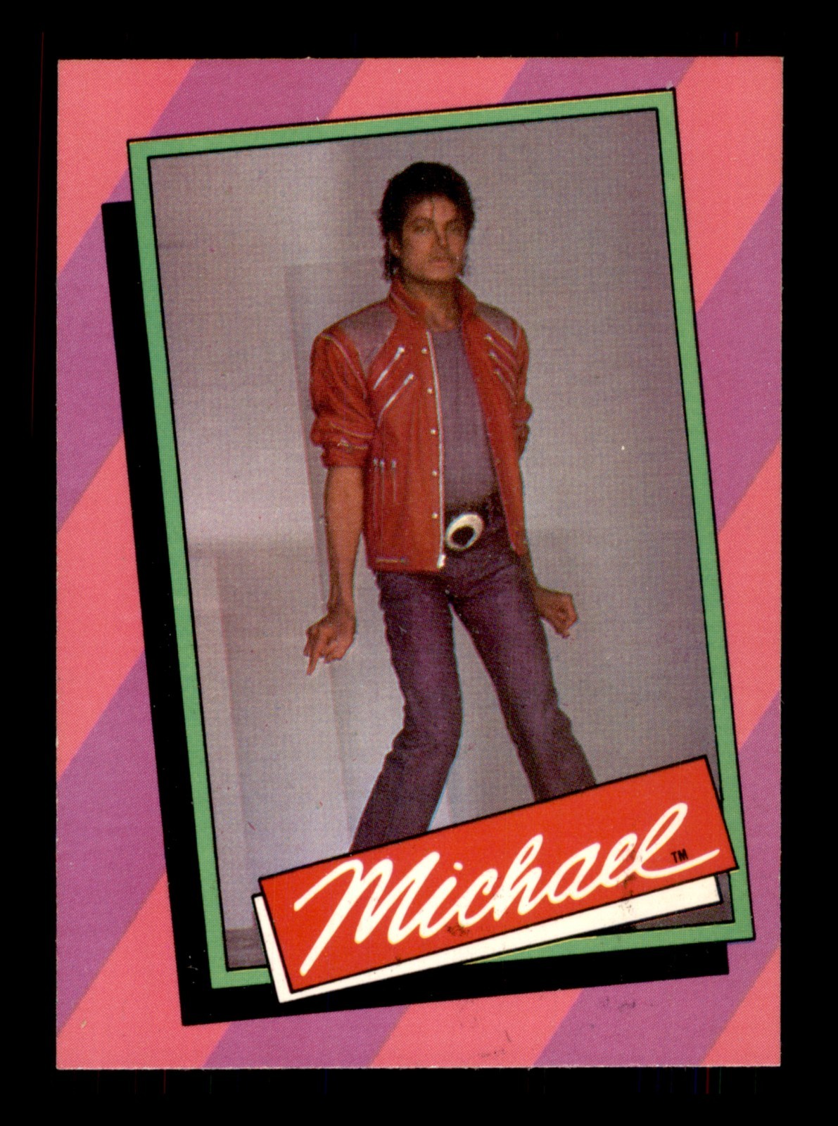 1984 TOPPS MICHAEL JACKSON SERIES 1 & 2 CARDS & STICKERS / SEE DROP DOWN MENU