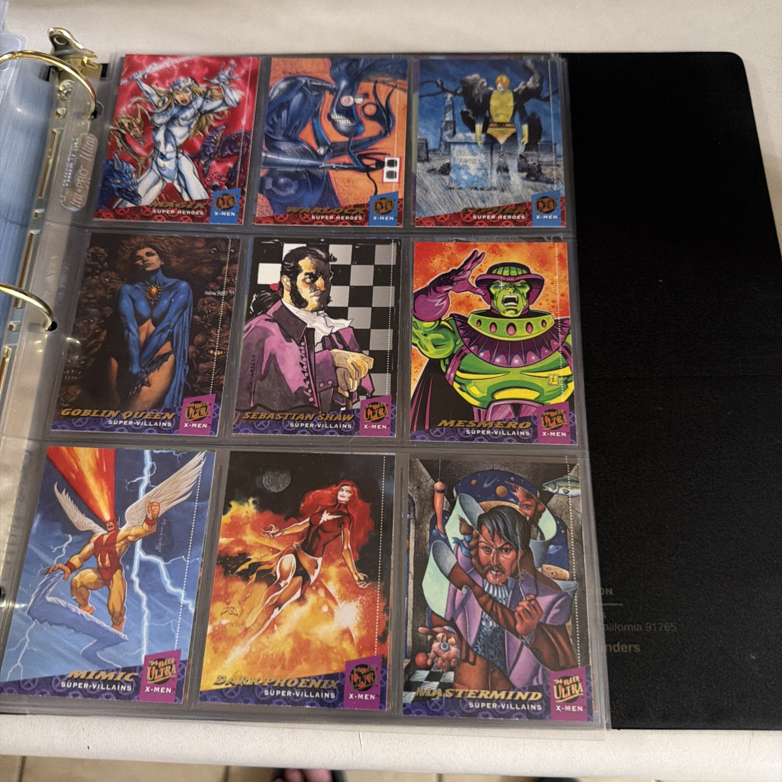 Fleer 1994 Marvel Ultra X-Men ’94 Complete Base Set Cards 1 -150