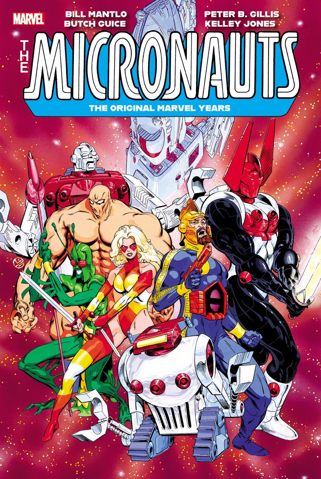 Micronauts Original Marvel Years Omnibus Volume 3 Golden Cover HC Marvel Comics