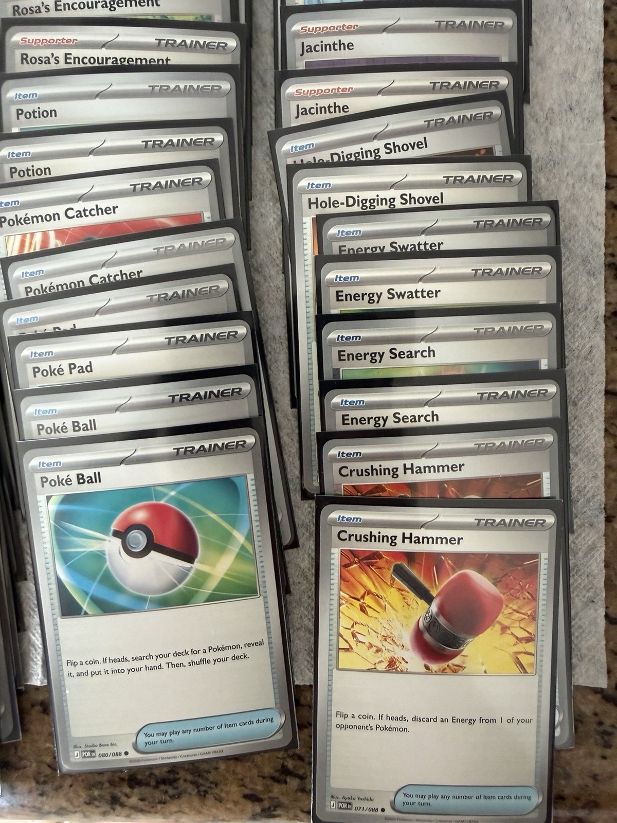 Pokemon TCG Perfect Order Complete Base Set W/ All Holos, Reverse Holo, And EXs
