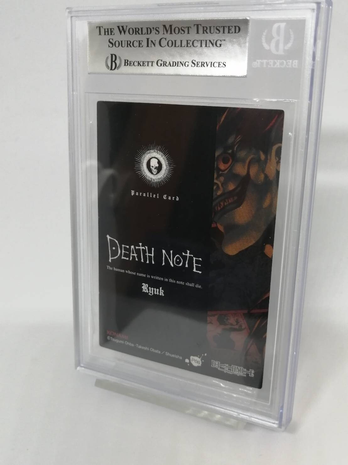 Death Note Trading Card P Parallel JPN Beckett BGS 9 Ryuk #P06
