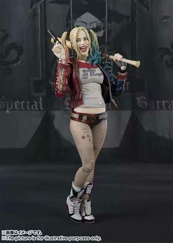 SHF Suicide Squad The Clown’s Girl Harley Quinn PVC Action Figure NEW IN BOX 6in
