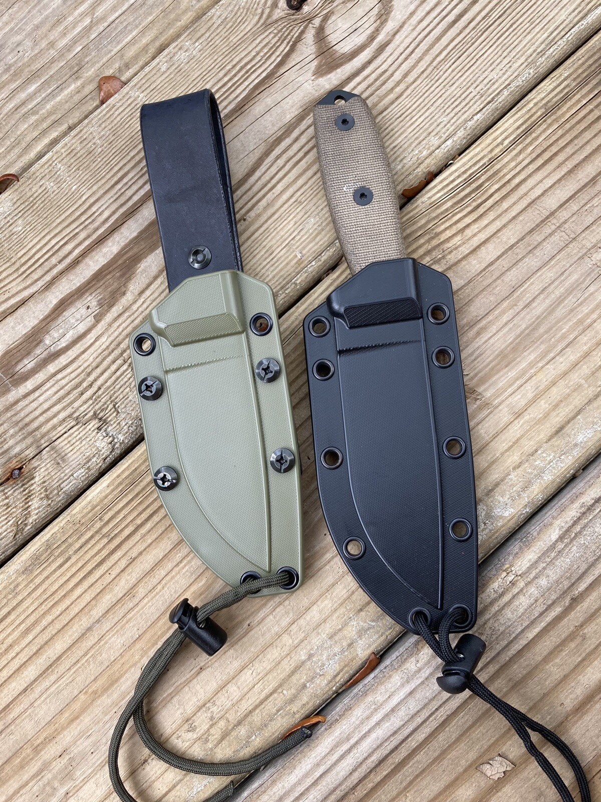 Drop Leg Belt Loop Fits ESEE 3 or ESEE 4 ( No Knife Or Sheath Included)