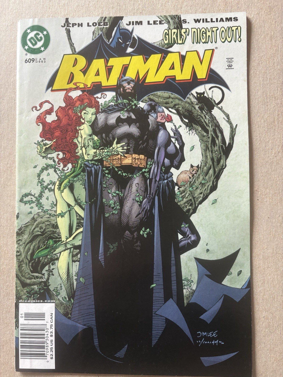 Batman #609 Rare Newsstand Variant DC Comics 1st Appearance Of Hush Very Good