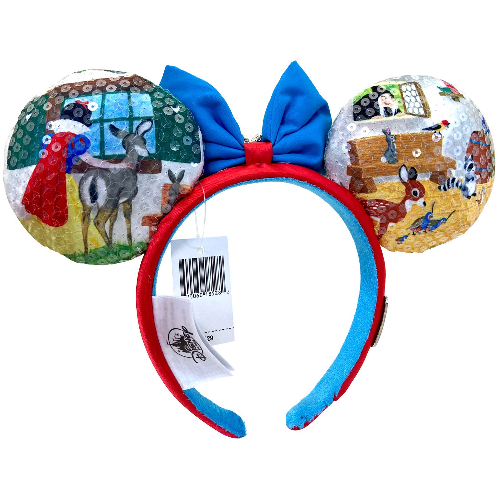 Disney Parks 100 Years Decades 2 of 10 Snow White Minnie Ears Headband NWT