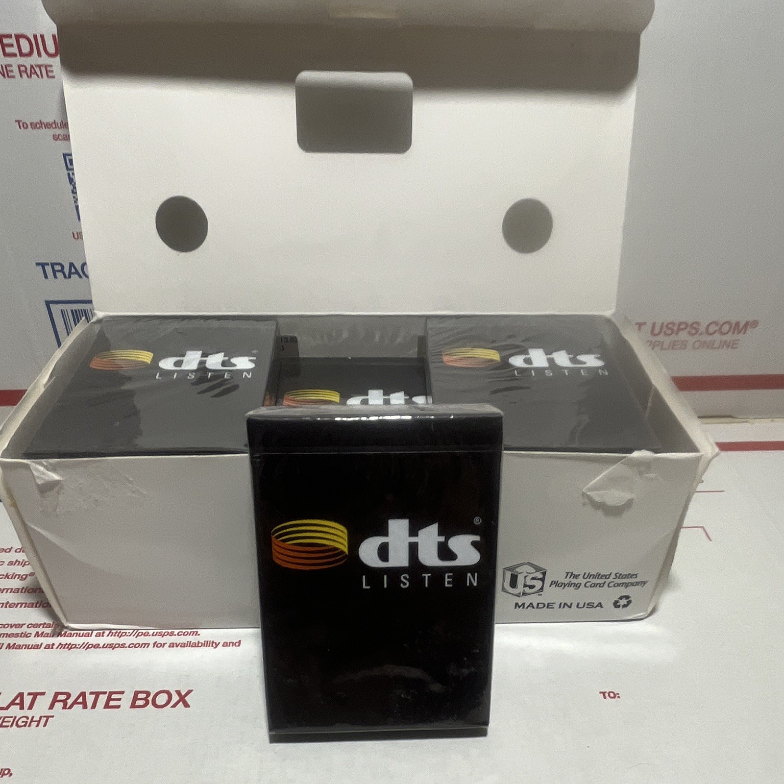 dts Listen advertising playing cards modern (1970-Now) 12 packs box