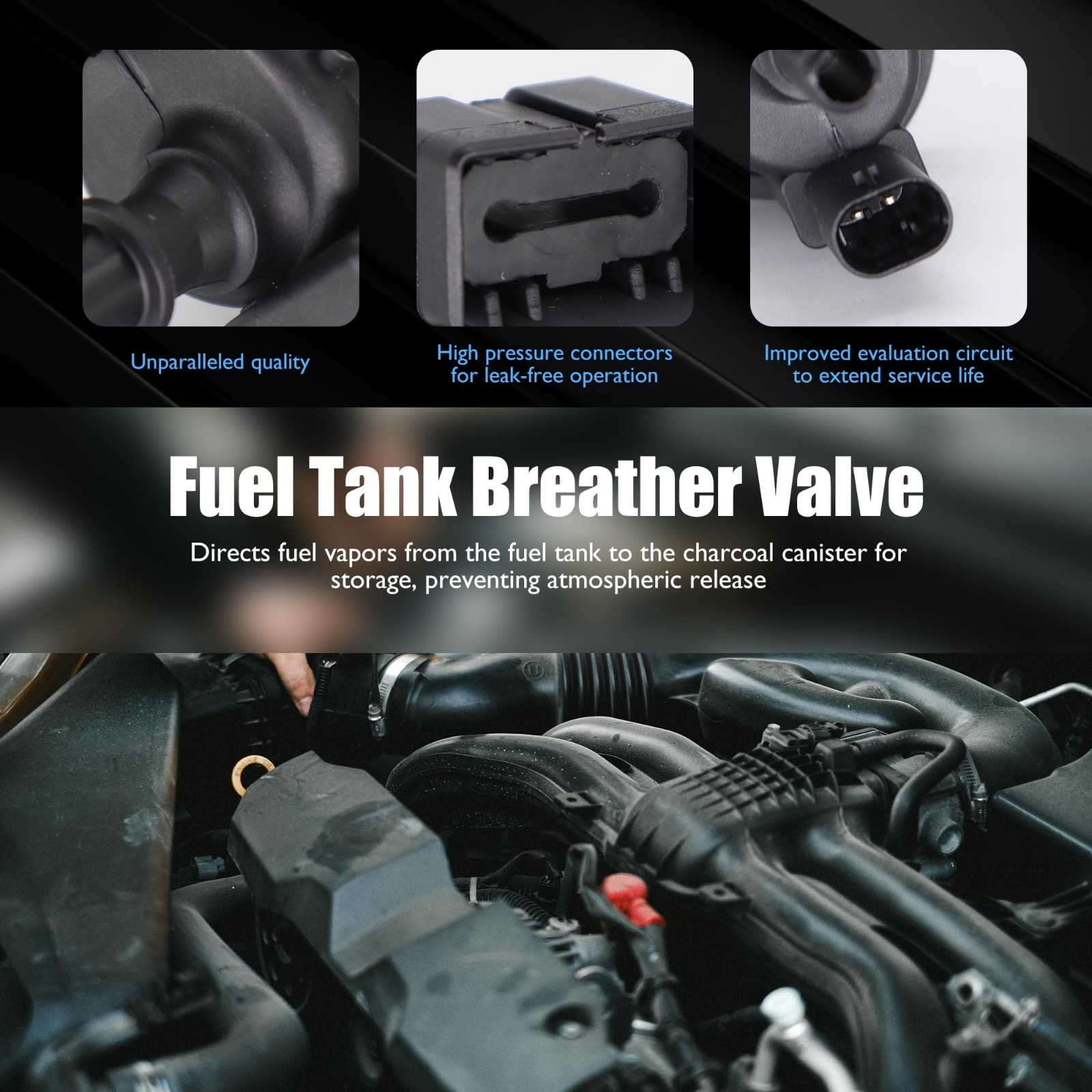 HiSport Fuel Tank Breather Valve – Compatible with BMW X1 2016-2020 Compatible w