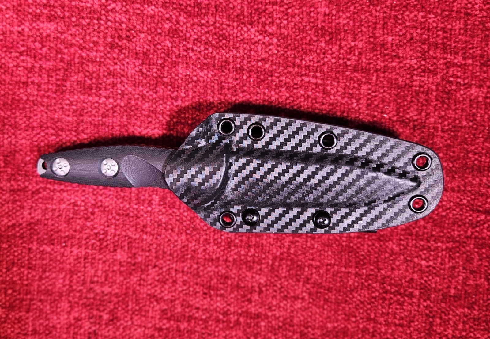 MicroTech Arbiter Full Tang Fixed Blade Knife M390 Drop Point Blade W/Sheath New
